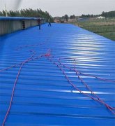 彩鋼瓦防腐噴涂料聚脲施工